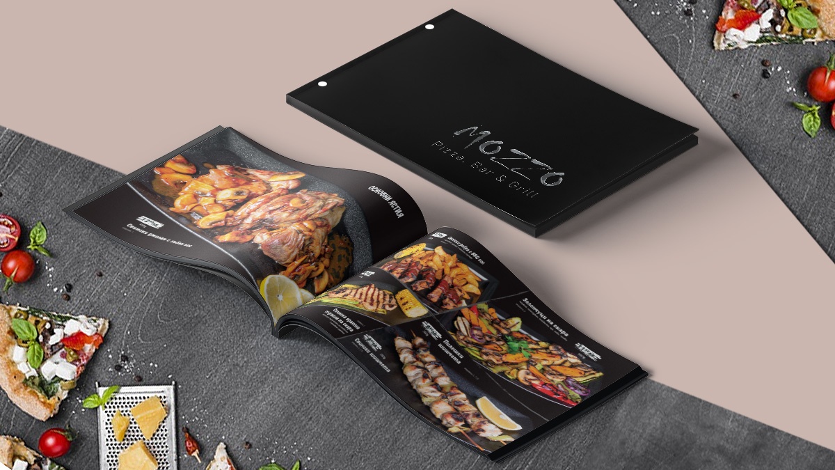 mnogolistovo-menu-MOZZO-Bulbrand-Media Печат на многолистово меню, Булбранд Медия за Mozzo