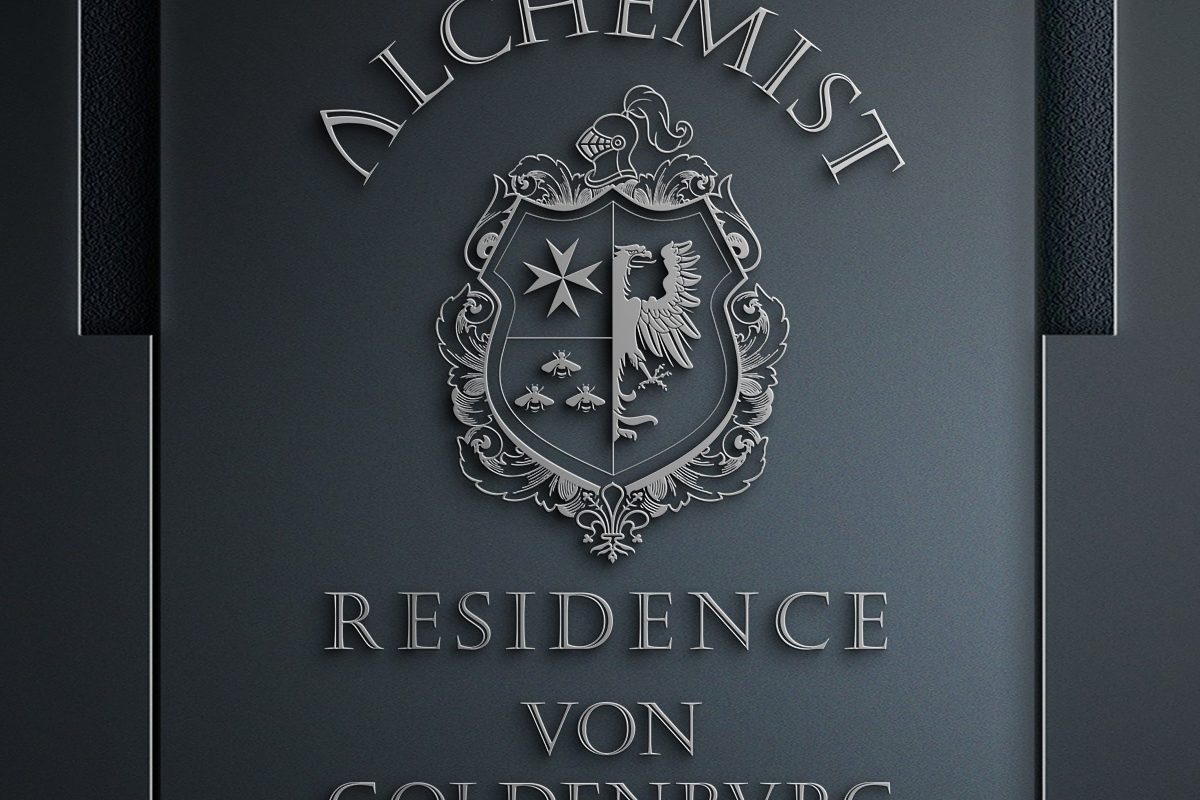 Изготвяне на лого бранд: Alchemist Residence von Goldenbvrg бранш: хотелиерство и ресторантьорство, Булбранд Медия ООД