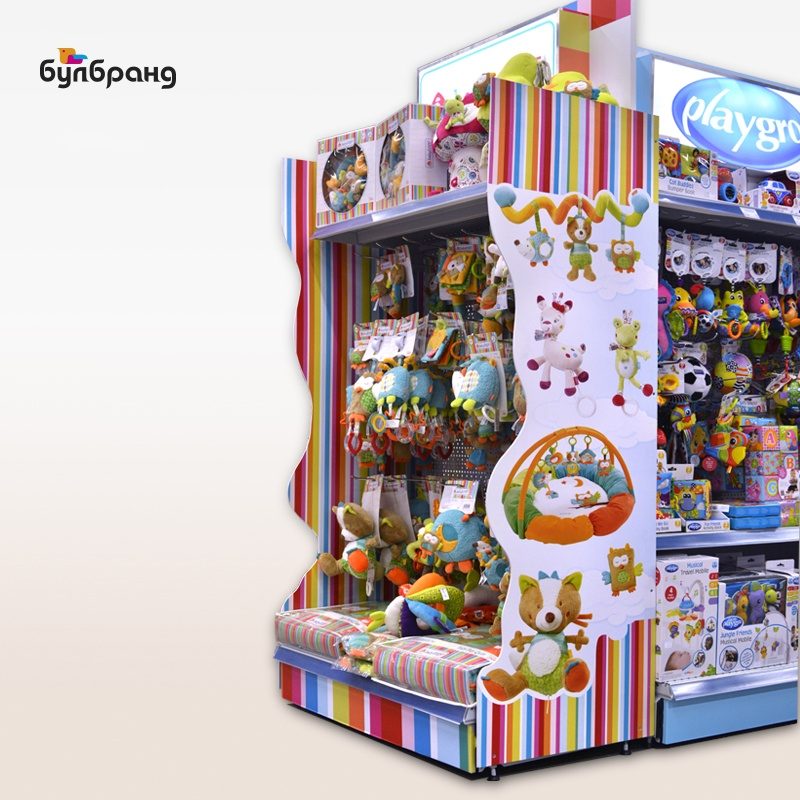 Брандиране на щанд, бранд: Playgro, Булбранд Медия ООД